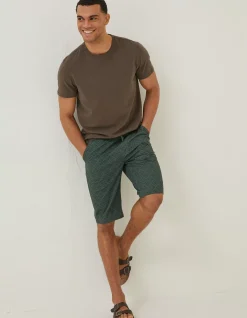 Seaton Tile Print Shorts