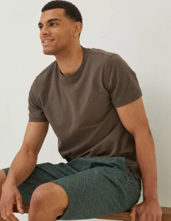 Seaton Tile Print Shorts