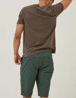 Seaton Tile Print Shorts