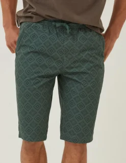 Seaton Tile Print Shorts