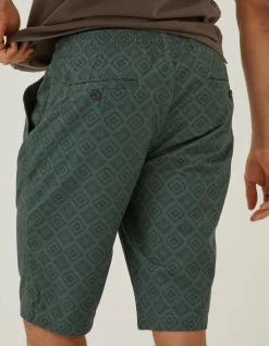 Seaton Tile Print Shorts