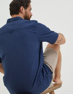 Self Stripe Revere Shirt