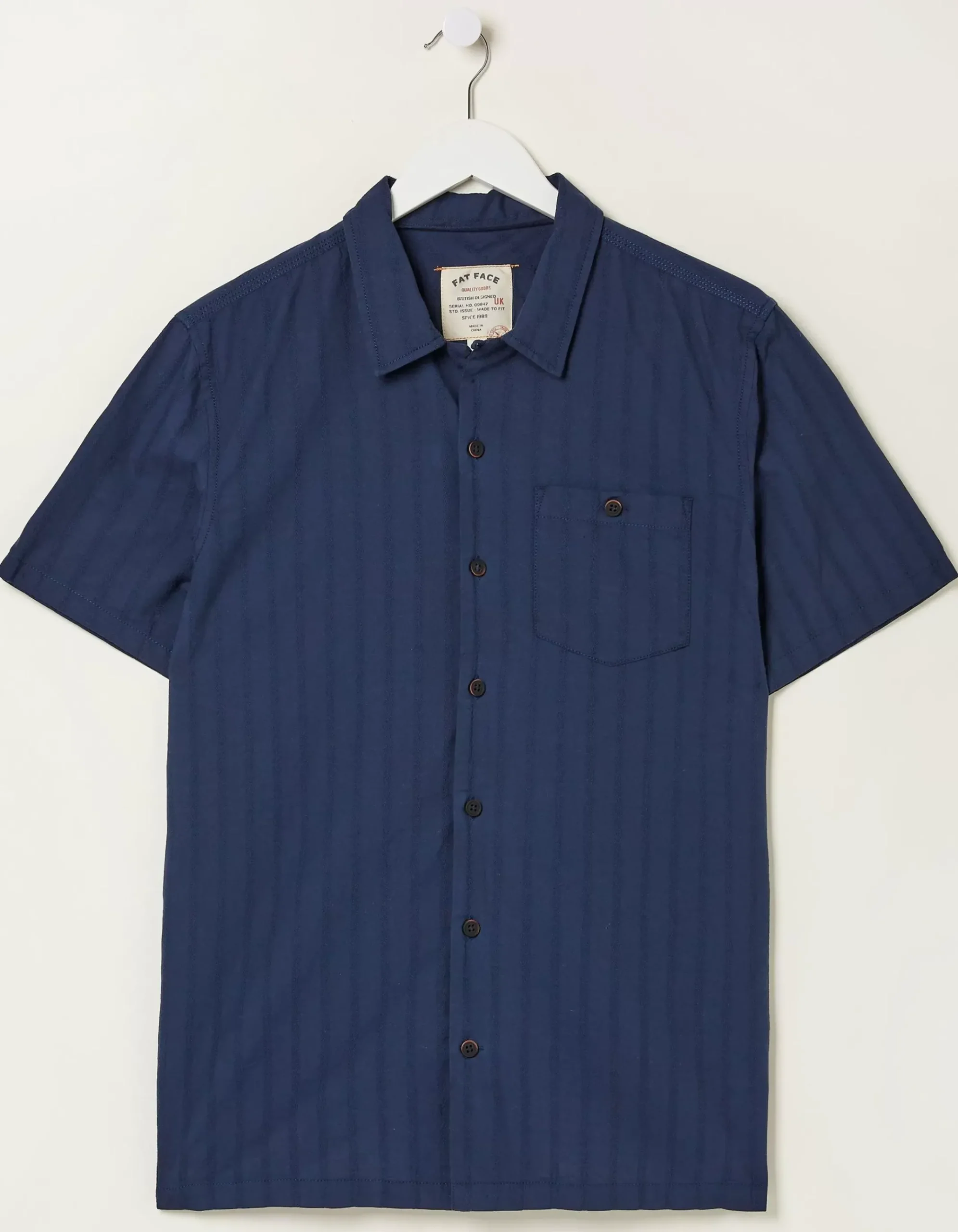 Self Stripe Revere Shirt