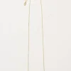 Semi Precious Disc Necklace