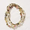 Semi Precious Stretch Bracelet