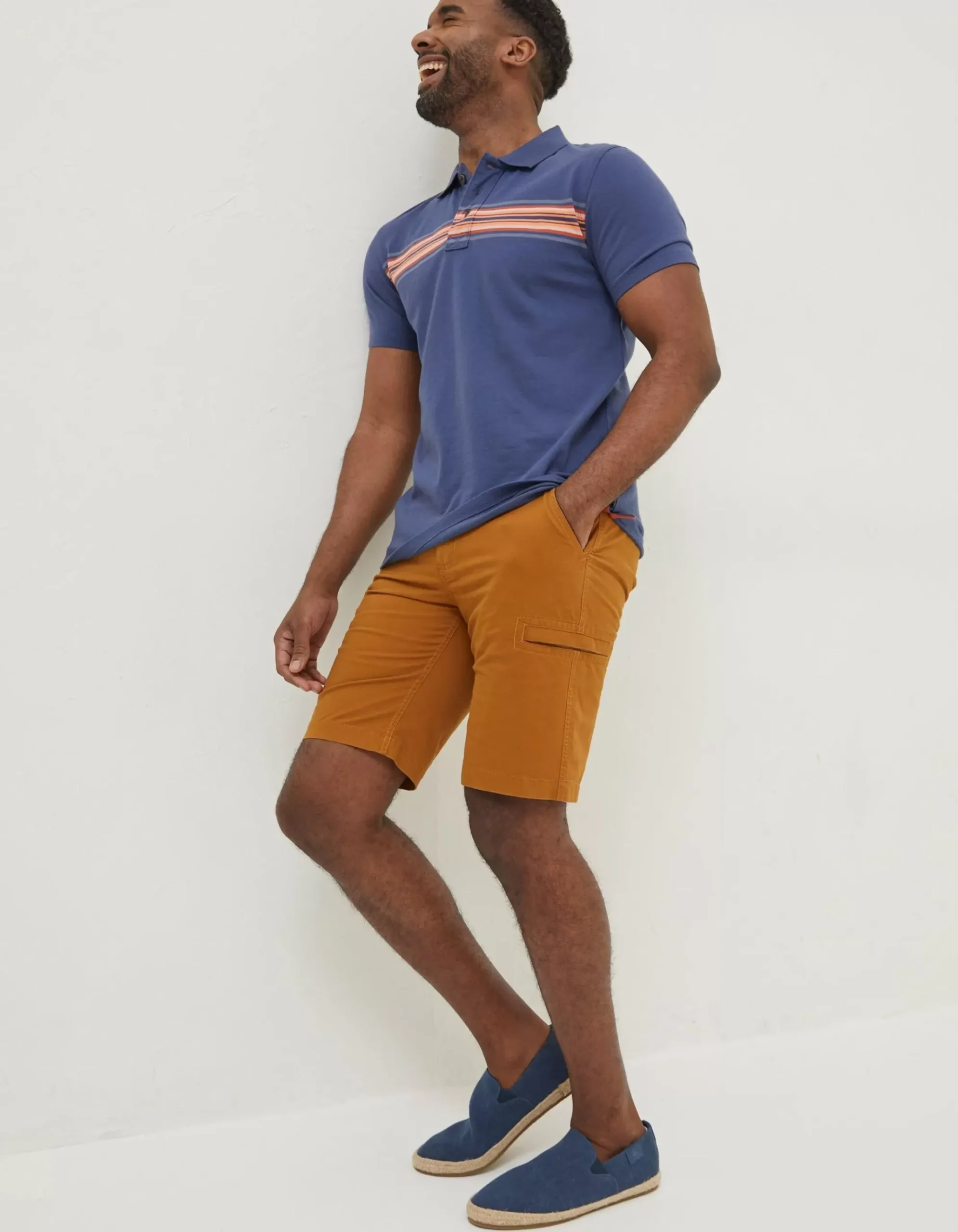 Sennen Chest Stripe Polo