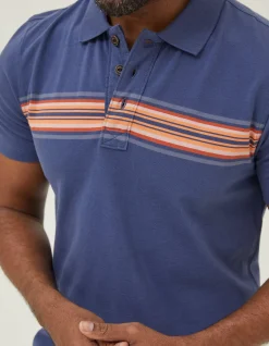 Sennen Chest Stripe Polo