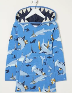 Shark Towelling Poncho