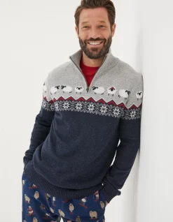 Shelter Stevie Sheep Half Neck Jumper