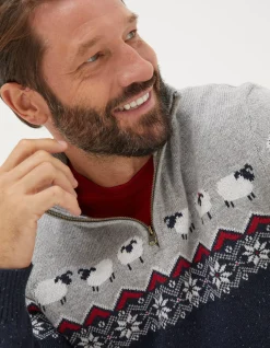 Shelter Stevie Sheep Half Neck Jumper