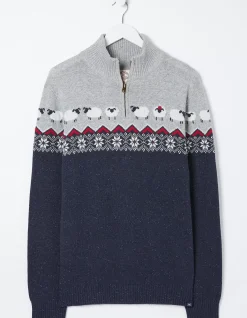 Shelter Stevie Sheep Half Neck Jumper