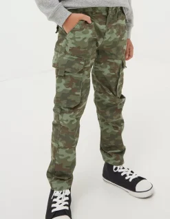 Shipton Camo Cargo Trousers