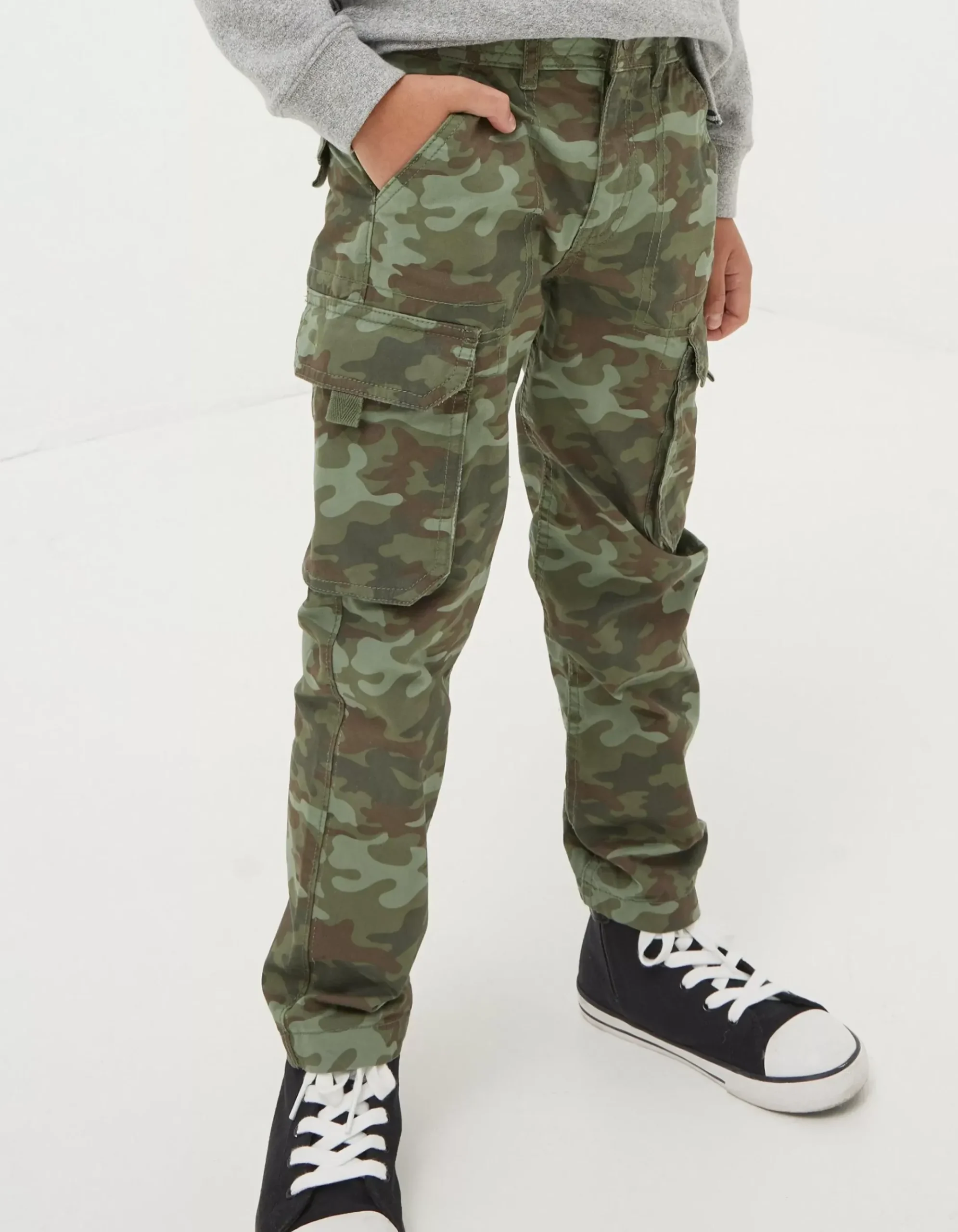 Shipton Camo Cargo Trousers