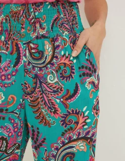 Shirred Festival Trousers