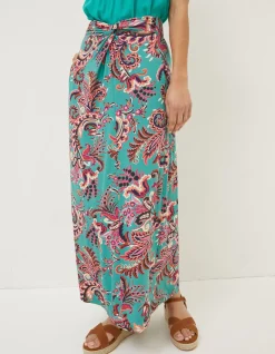Shona Festival Jersey Maxi Skirt