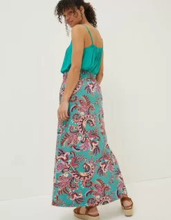 Shona Festival Jersey Maxi Skirt