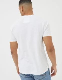 Short Sleeve Slub Henley T-Shirt