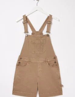 Shortie Canvas Dungarees