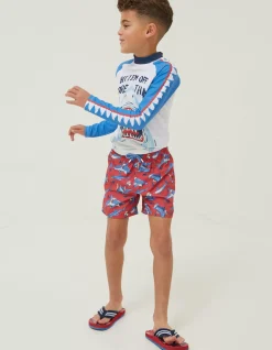 Sidney Shark Swim Shorts