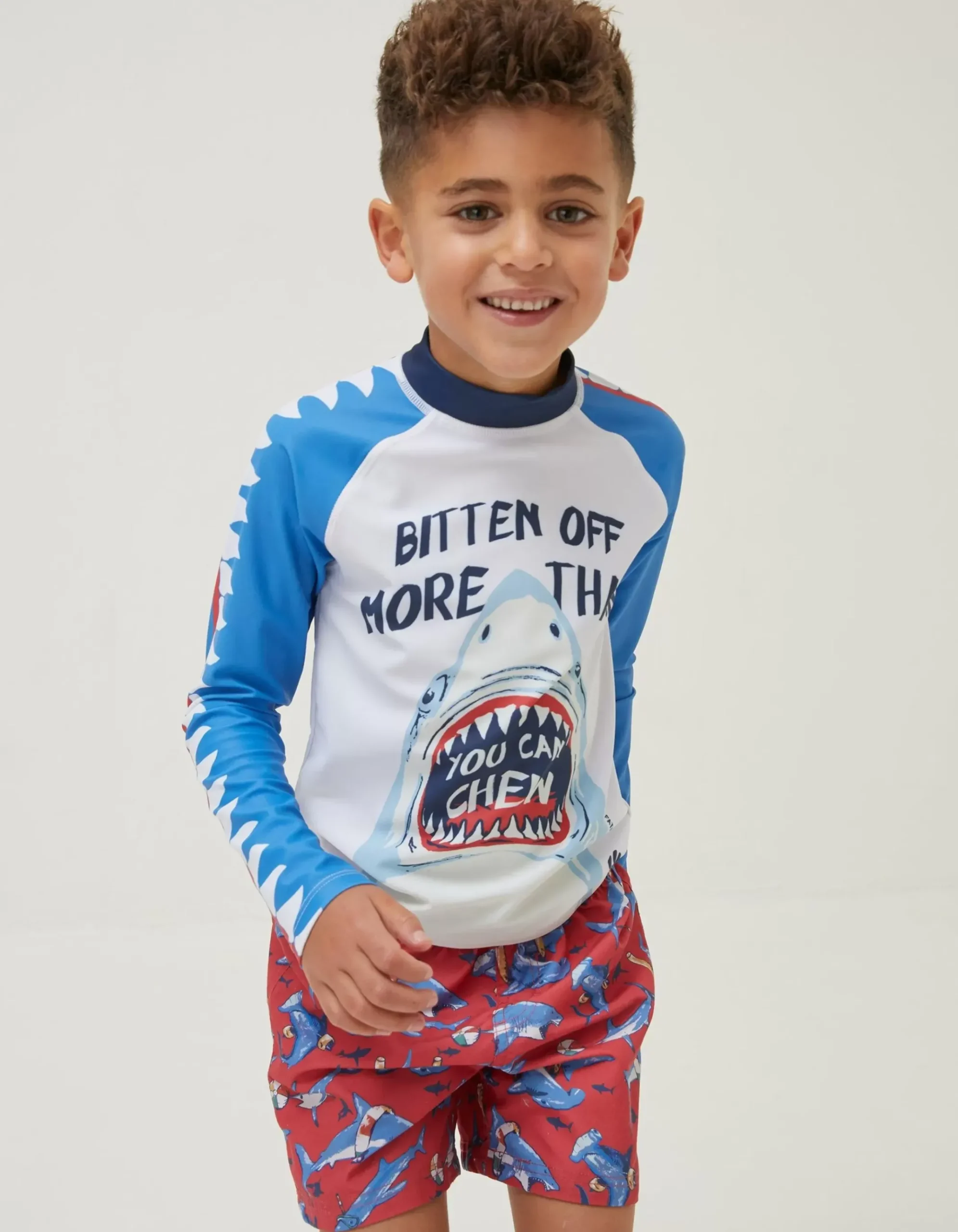 Sidney The Shark Rash Vest