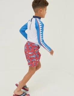 Sidney The Shark Rash Vest