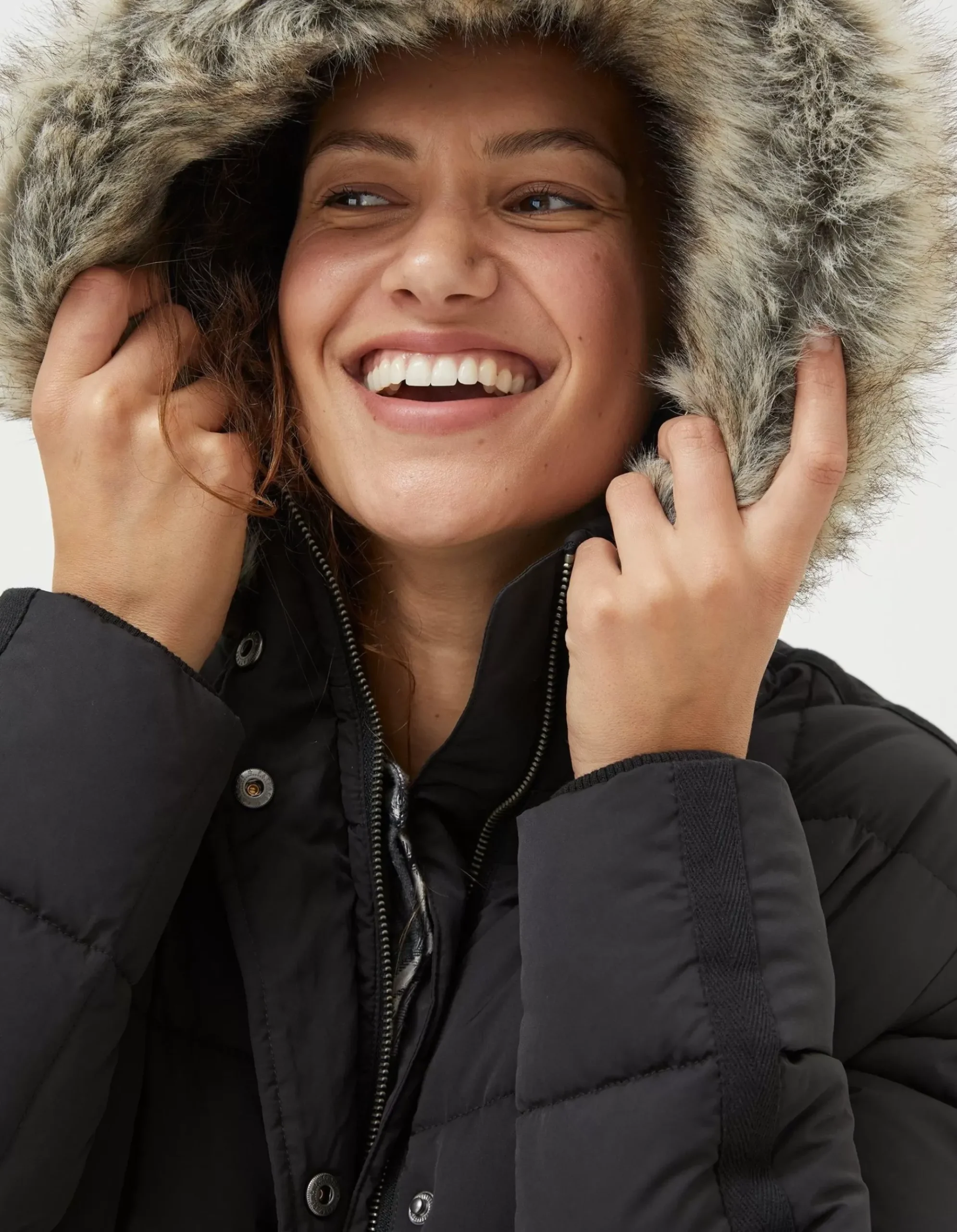 Sienna Quilted Mid Length Coat