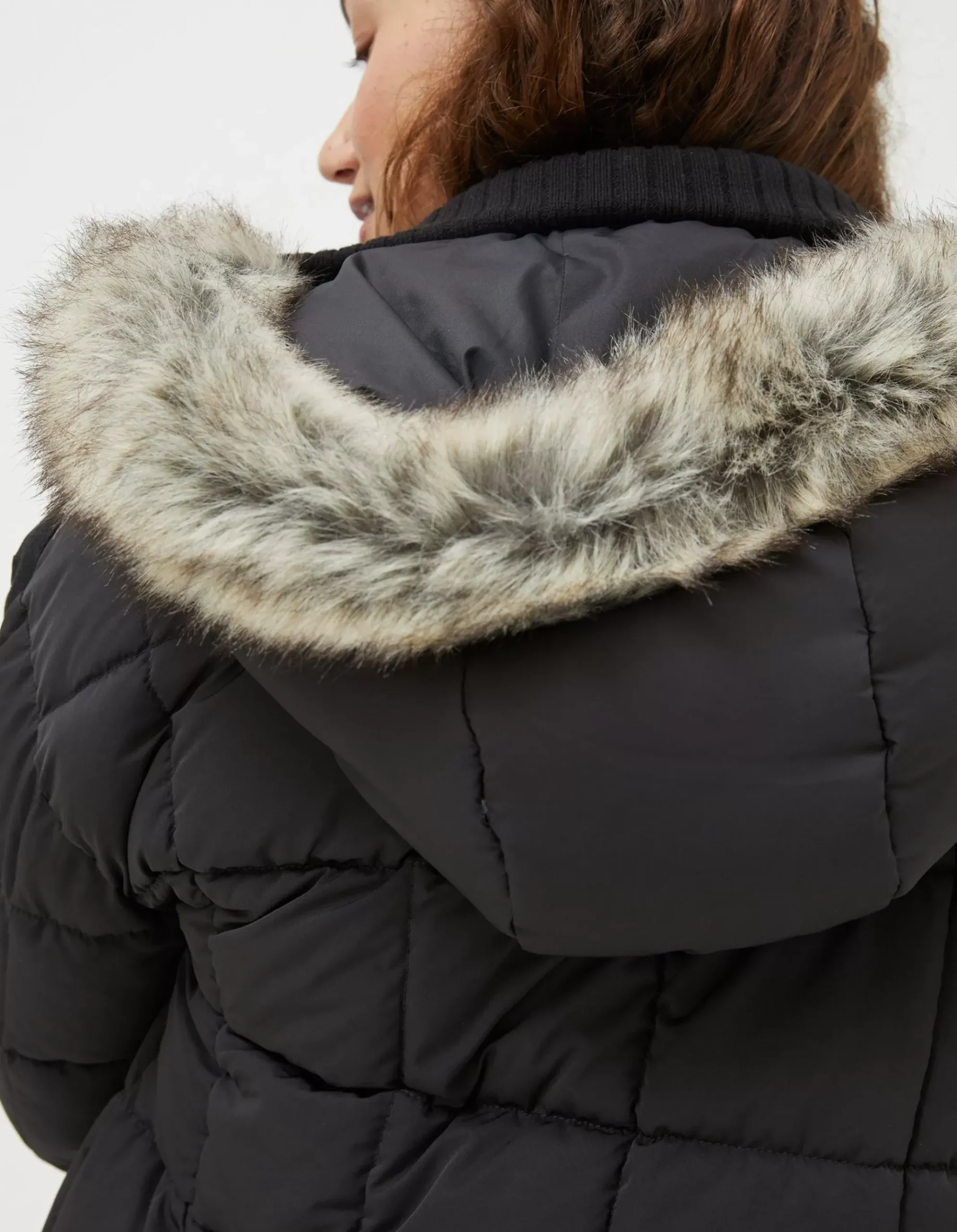 Sienna Quilted Mid Length Coat