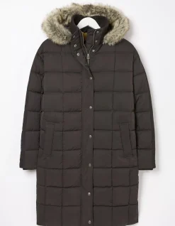 Sienna Quilted Mid Length Coat