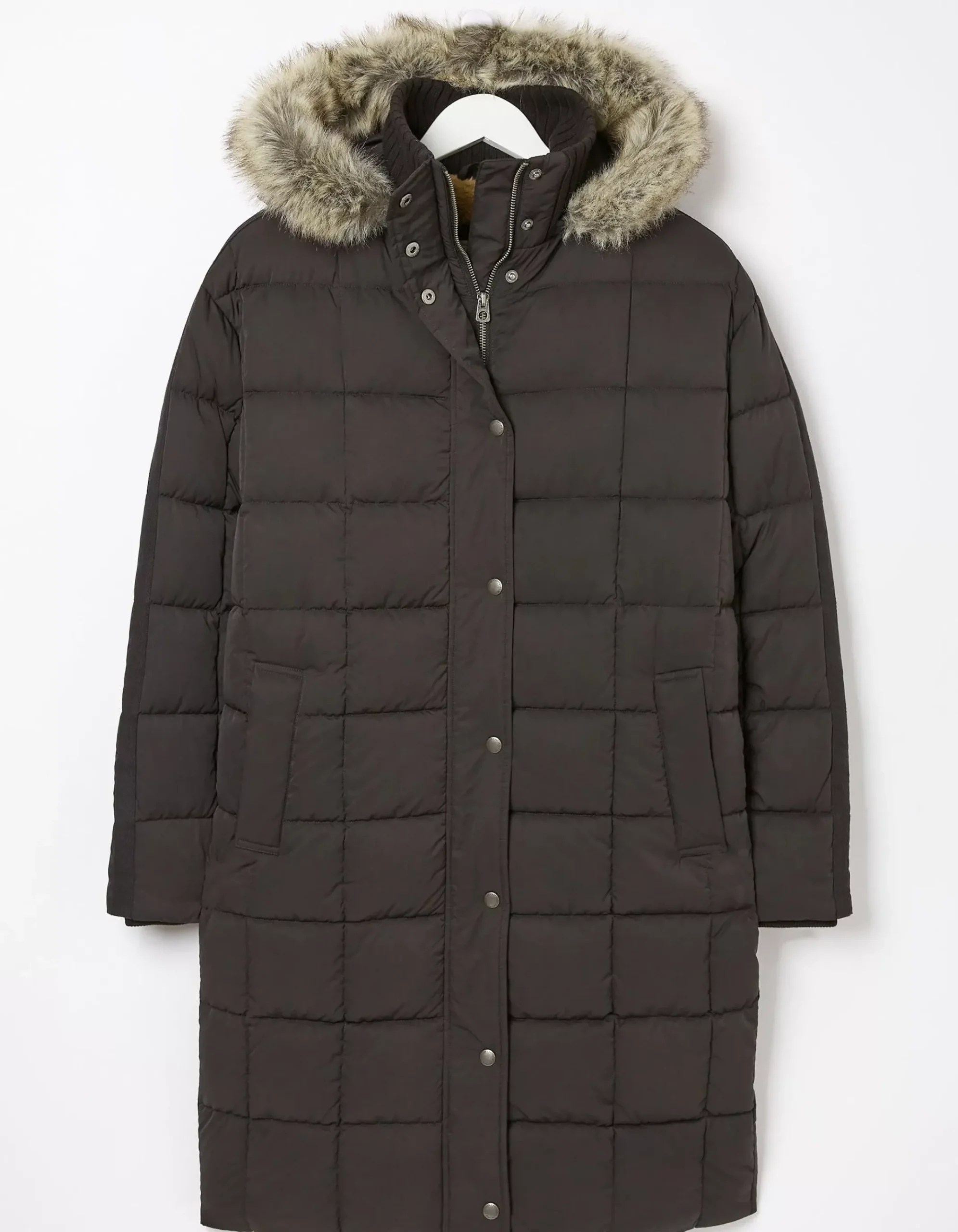 Sienna Quilted Mid Length Coat