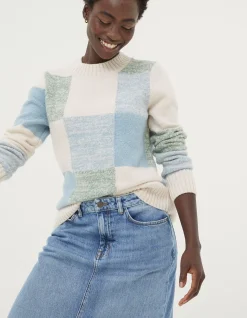 Sienna Square Patterned Jumper