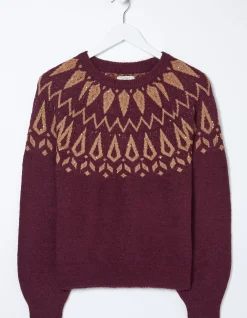 Silve Fairisle Sparkle Jumper