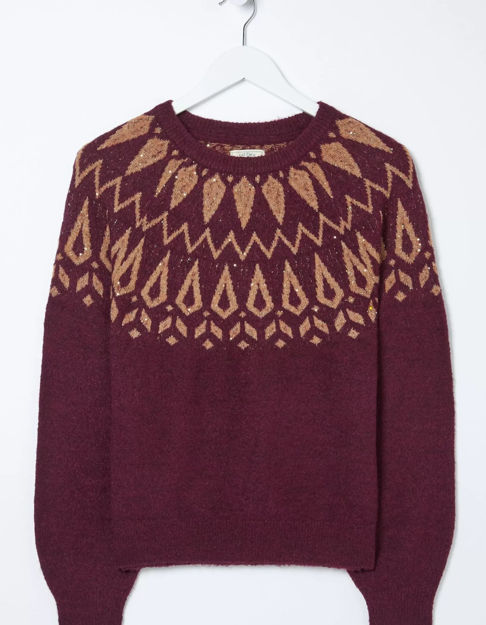 Silve Fairisle Sparkle Jumper