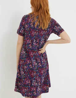 Simone Abstract Jersey Dress