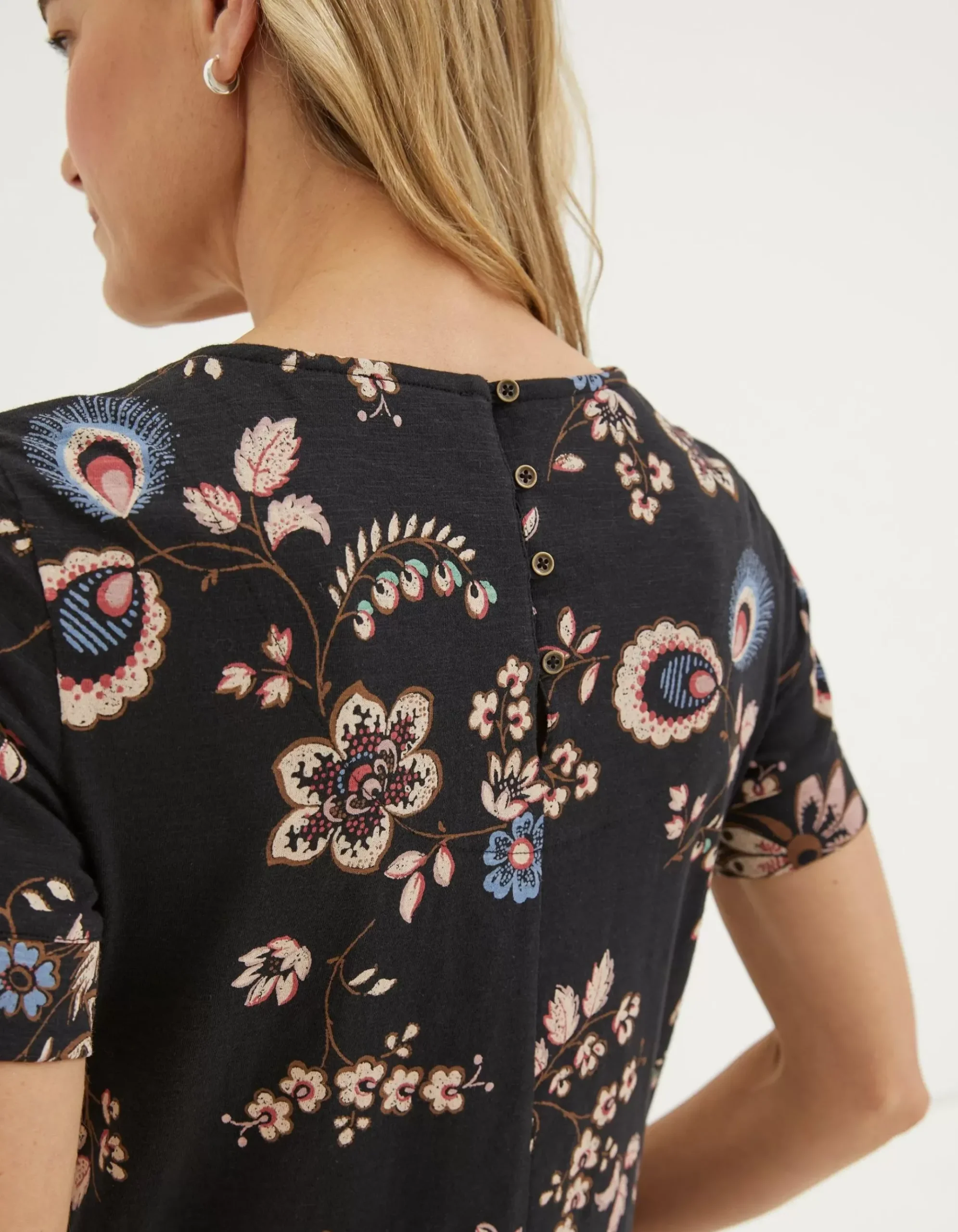 Simone Floral Jersey Dress