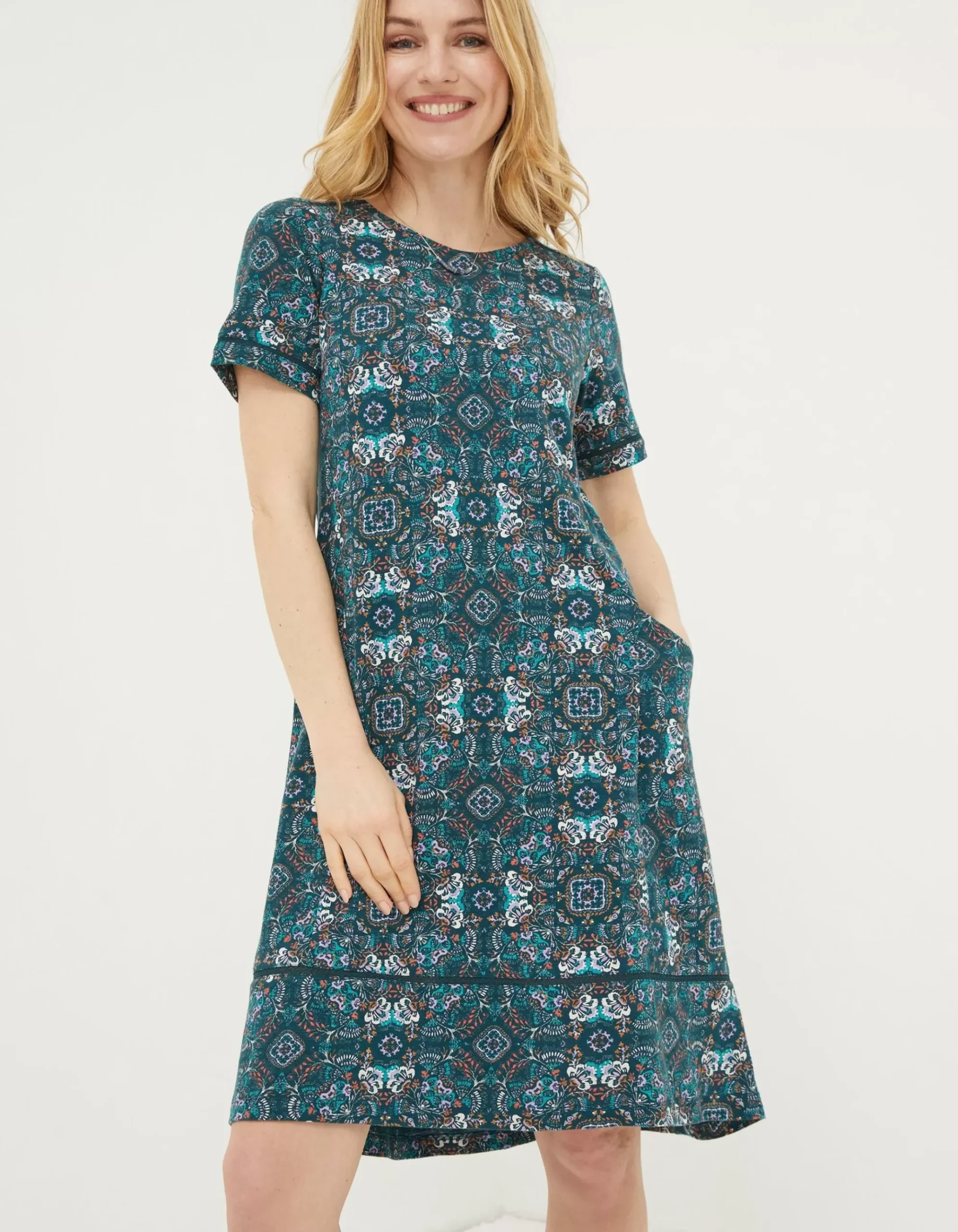Simone Mirrored Jersey Dress