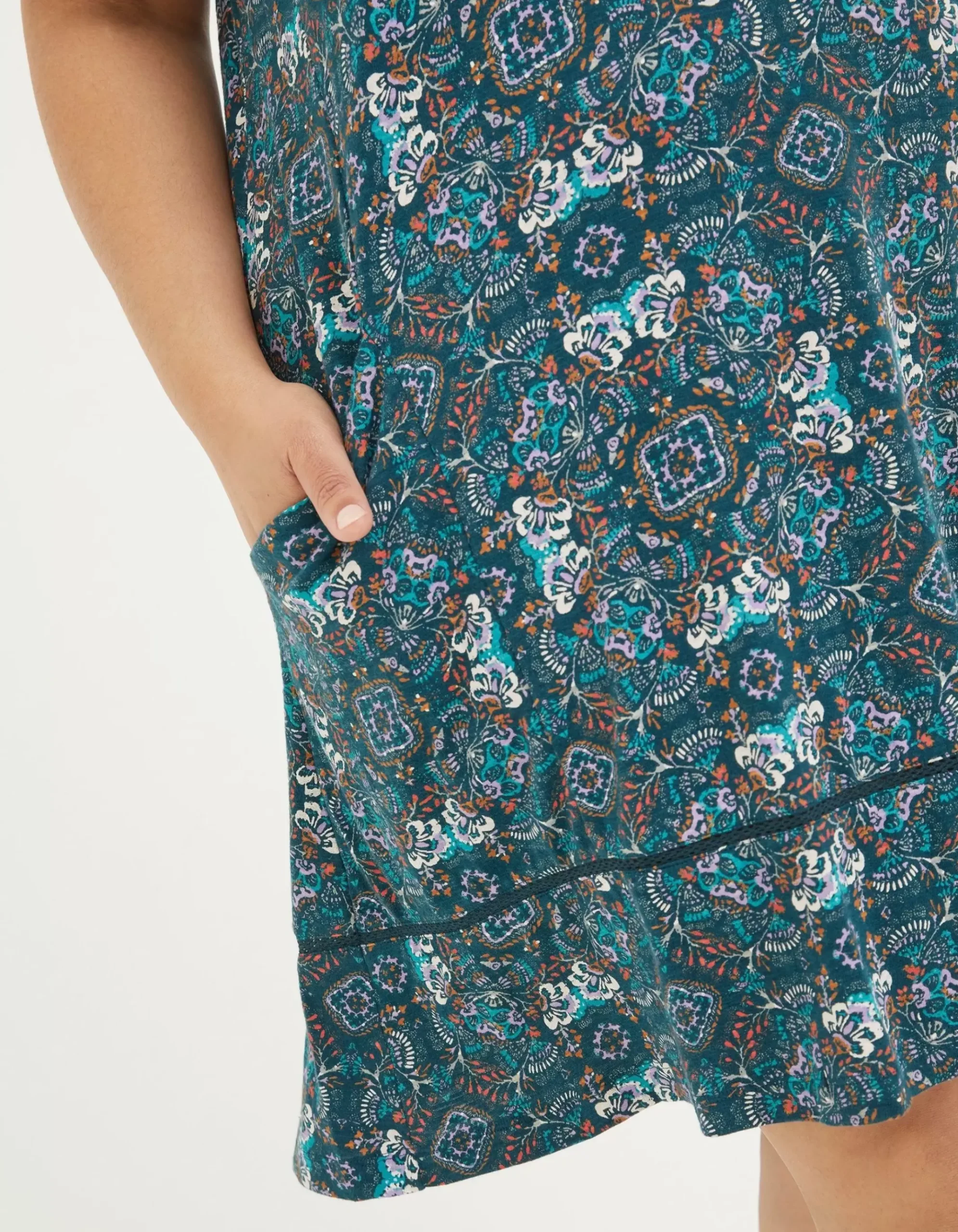 Simone Mirrored Jersey Dress