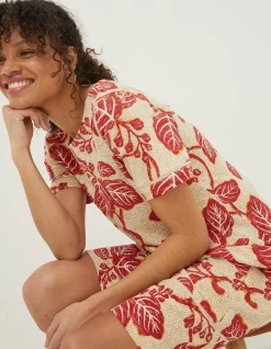 Simone Vine Jersey Dress