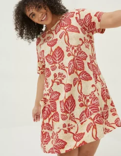 Simone Vine Jersey Dress