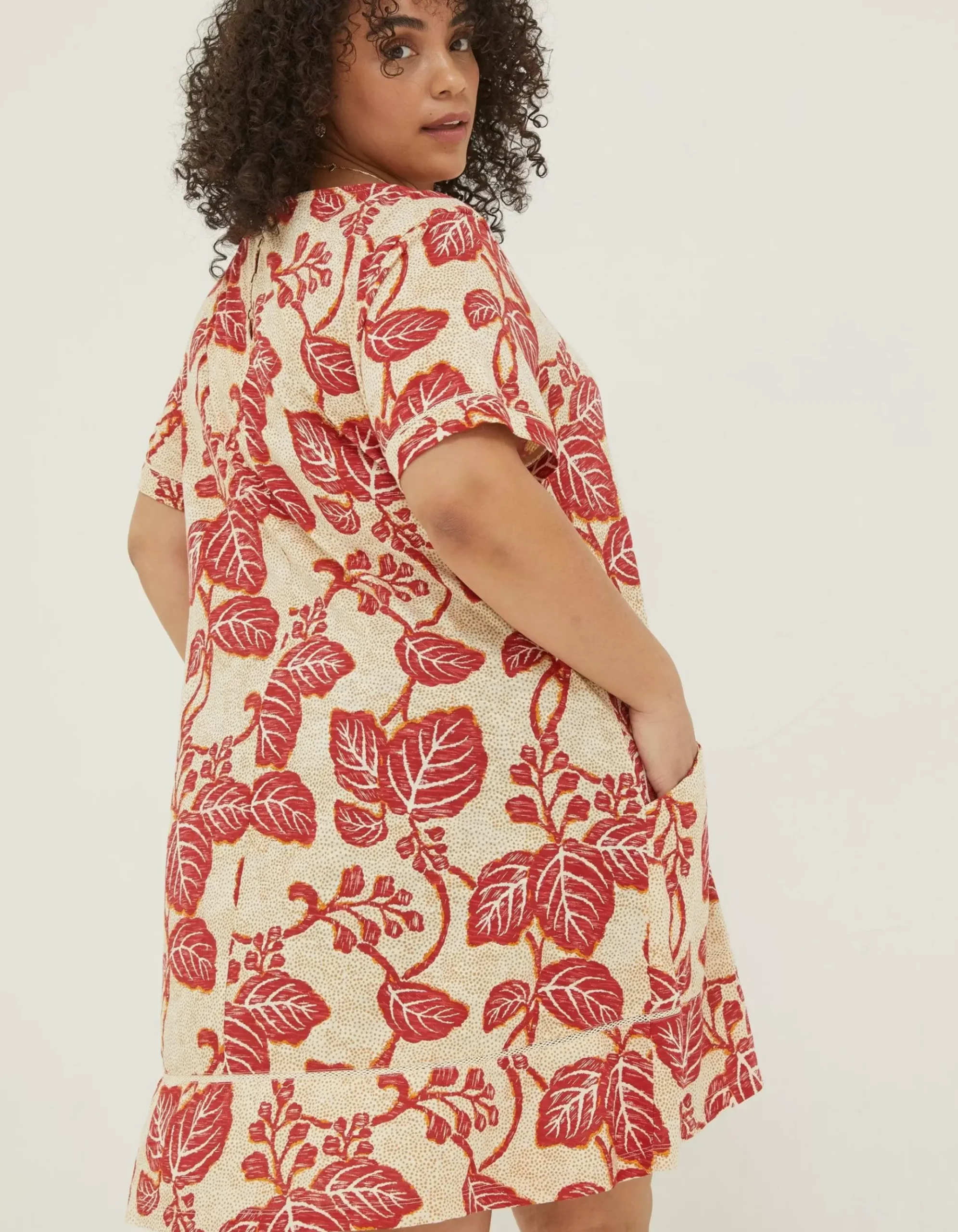 Simone Vine Jersey Dress