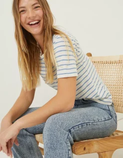 Skylar Stripe Top