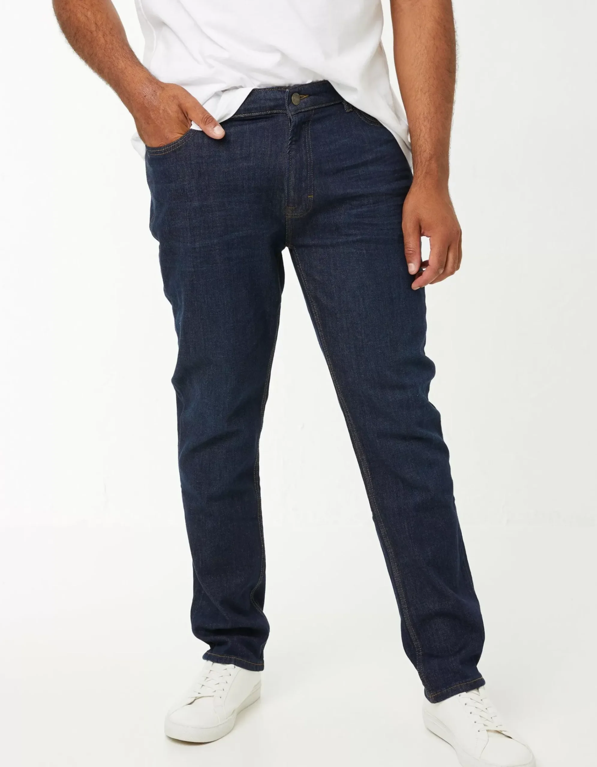 Slim Dark Vintage Wash Jeans
