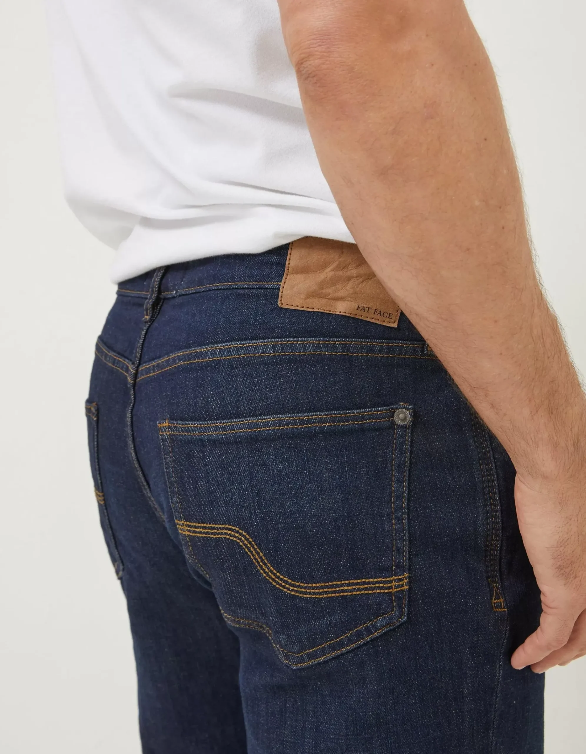 Slim Dark Vintage Wash Jeans