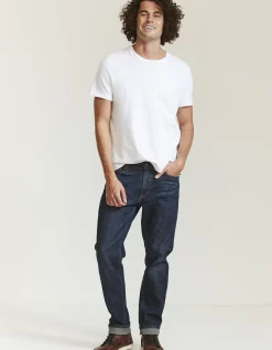 Slim Dark Vintage Wash Jeans