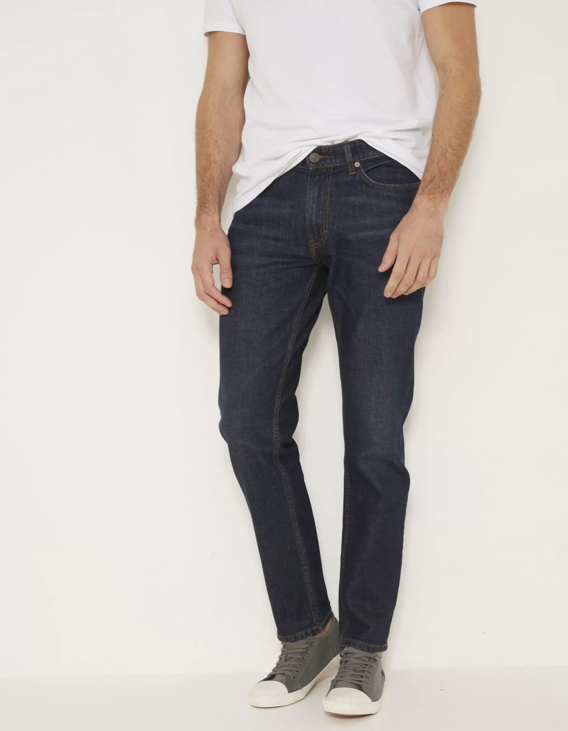 Slim Dark Vintage Wash Jeans