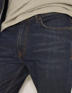 Slim Dark Vintage Wash Jeans