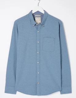 Slim Hove Micro Check Shirt