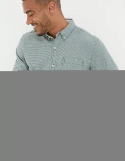 Slim Hove Micro Check Shirt