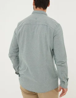 Slim Hove Micro Check Shirt