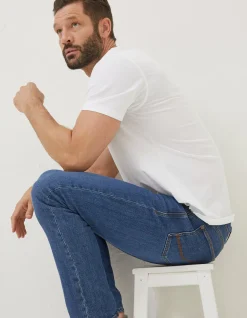 Slim Mid Wash Jeans