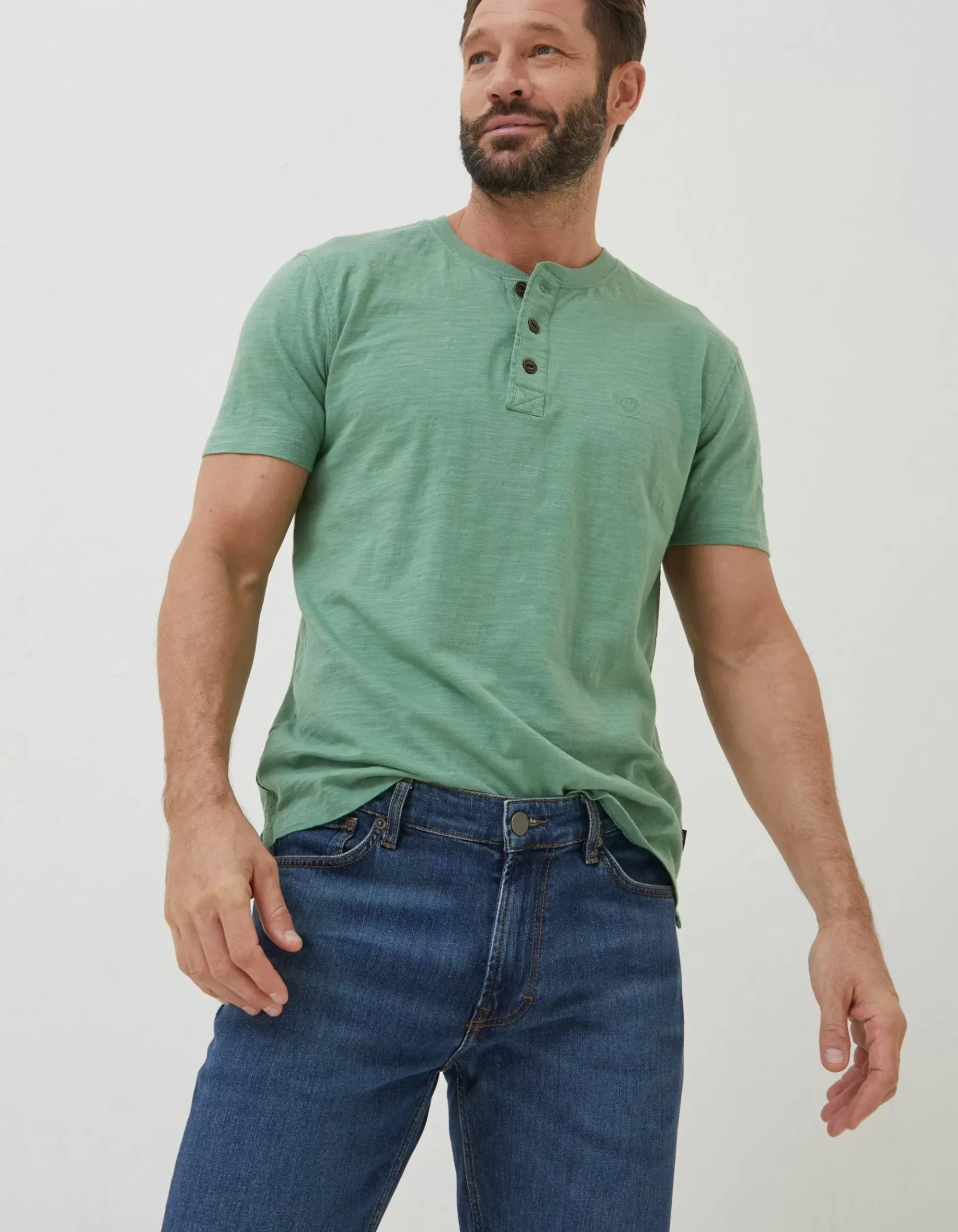 Slub Henley T-Shirt